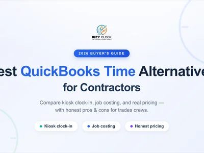 Best QuickBooks Time Alternative for Contractors in 2026